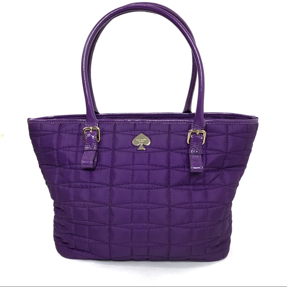 {kate spade} Quilted Nylon Tote